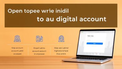 Guía paso a paso de cómo abrir una cuenta digital