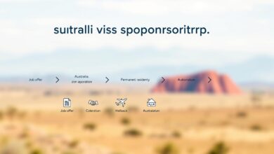 australia visa sponsorship steps